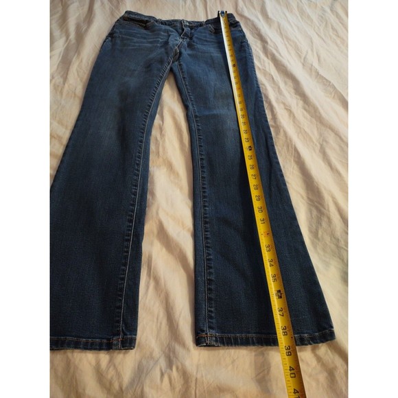 St John's Bay Blue Bootcut Jeans Size 10 - Picture 7 of 9